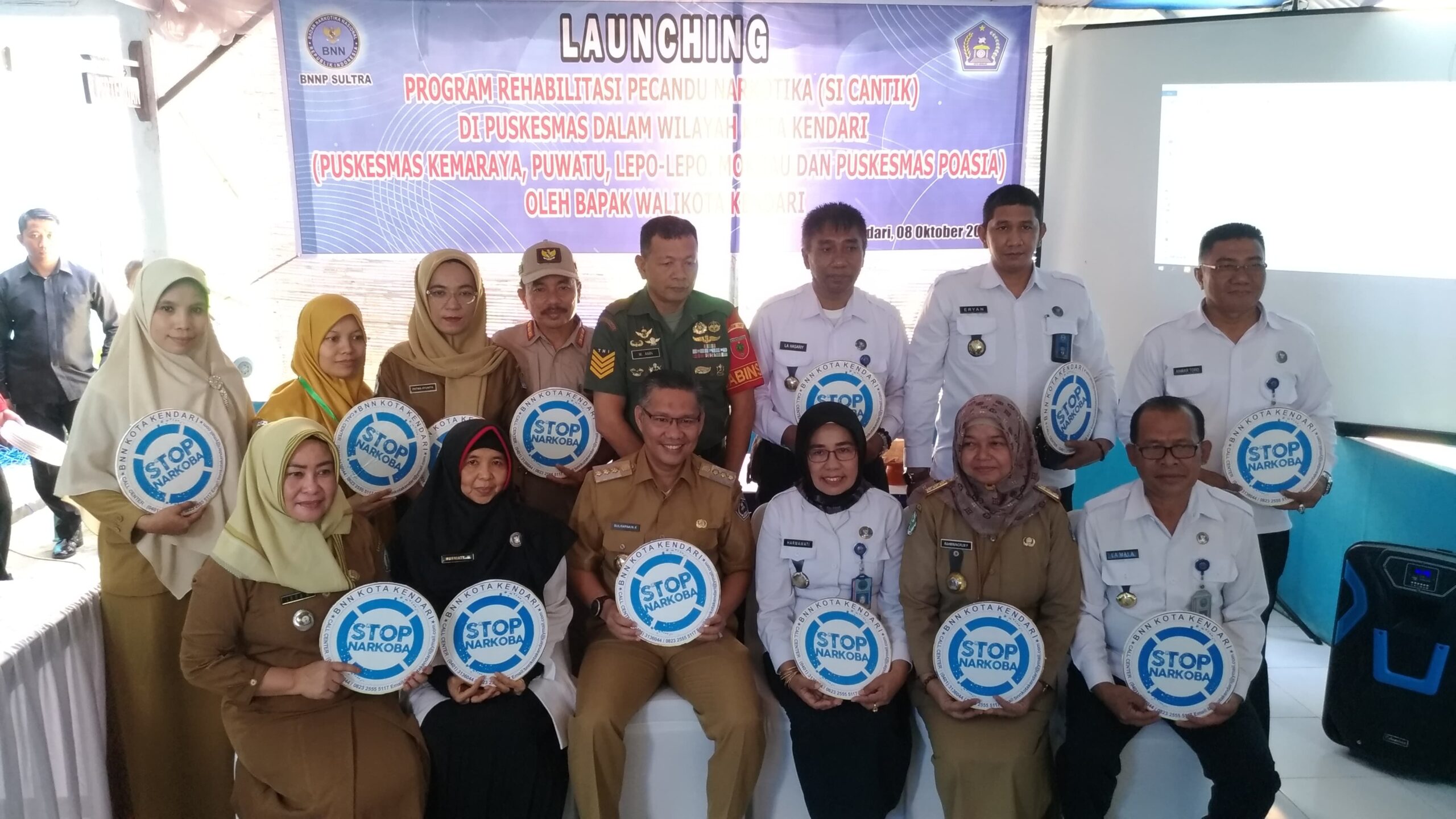 BNNP Sultra Launching Program "Si CANTIK" BNNP Sultra Launching Program "Si CANTIK"