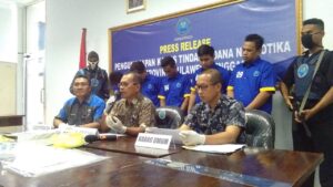 BNNP Sultra Amankan 5 Pemuda Usai Pesta Shabu