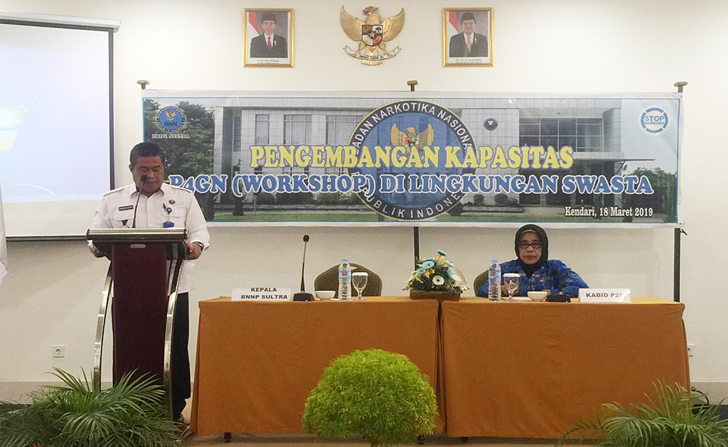 P2M BNNP Sultra Gelar Kegiatan Workshop Pengembangan Kapasitas P4GN di Lingkungan Swasta P2M BNNP Sultra Gelar Kegiatan Workshop Pengembangan Kapasitas P4GN di Lingkungan Swasta