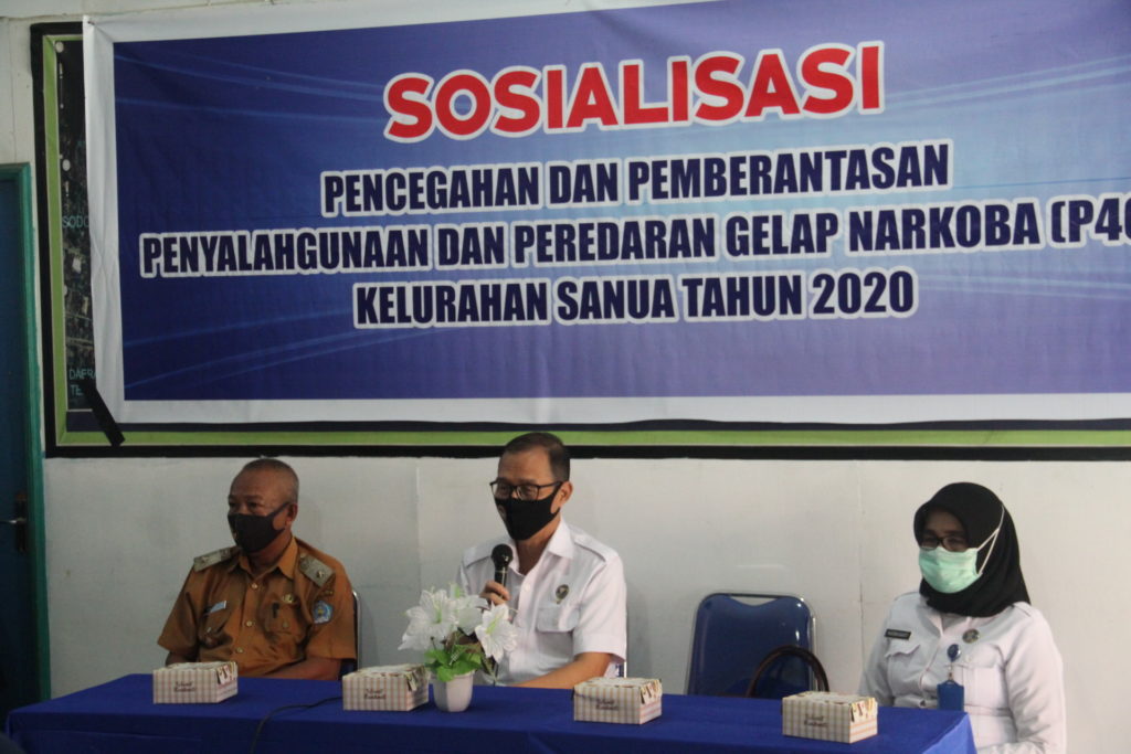 BNNP Sultra Berikan Penyuluhan Bahaya Narkoba Kepada Masyarakat Kelurahan di Kelurahan Sanua Kendari
