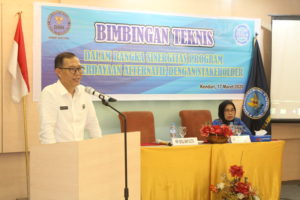 20 orang Babinsa dan Babinkamtibmas kota Kendari mengikuti kegiatan Bimbingan Teknis Sinergitas Program Pemberdayaan Alternatif