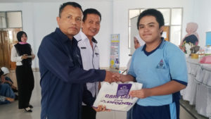 BNNP Sultra Hadir di Kegiatan "Road To Schooll 2020" Bersama Kendari POS