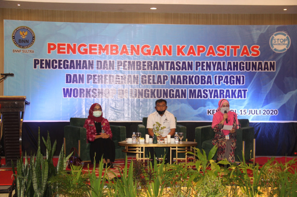 BNNP Sultra Laksanakan Kegiatan Pengembangan Kapasitas P4GN di Lingkungan Masyarakat BNNP Sultra Laksanakan Kegiatan Pengembangan Kapasitas P4GN di Lingkungan Masyarakat