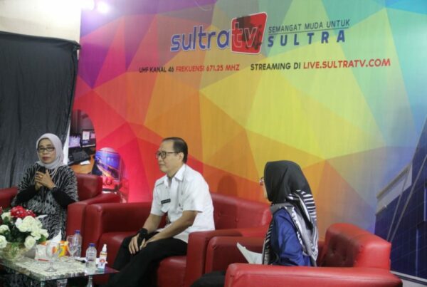 Kepala BNNP Sultra dan Kabid P2M Sosialisasi HANI 2020 di Sultra TV