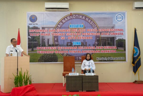Kegiatan Informasi dan Edukasi Melalui Medai Konvensional Tatap Muka Tingkat Sekolah Menengah Atas Swasta Se - Kota Kendari
