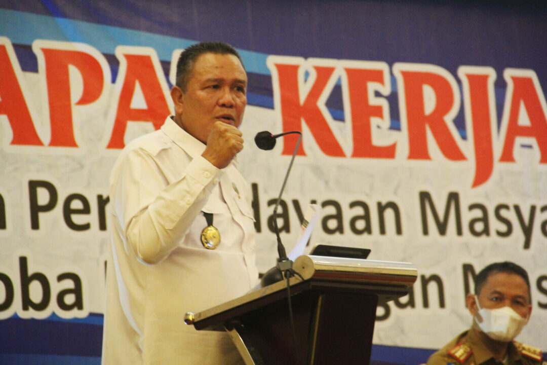 RAPAT KERJA PROGRAM PEMBERDAYAAN MASYARAKAT ANTI NARKOBA DI LINGKUNGAN MASYARAKAT