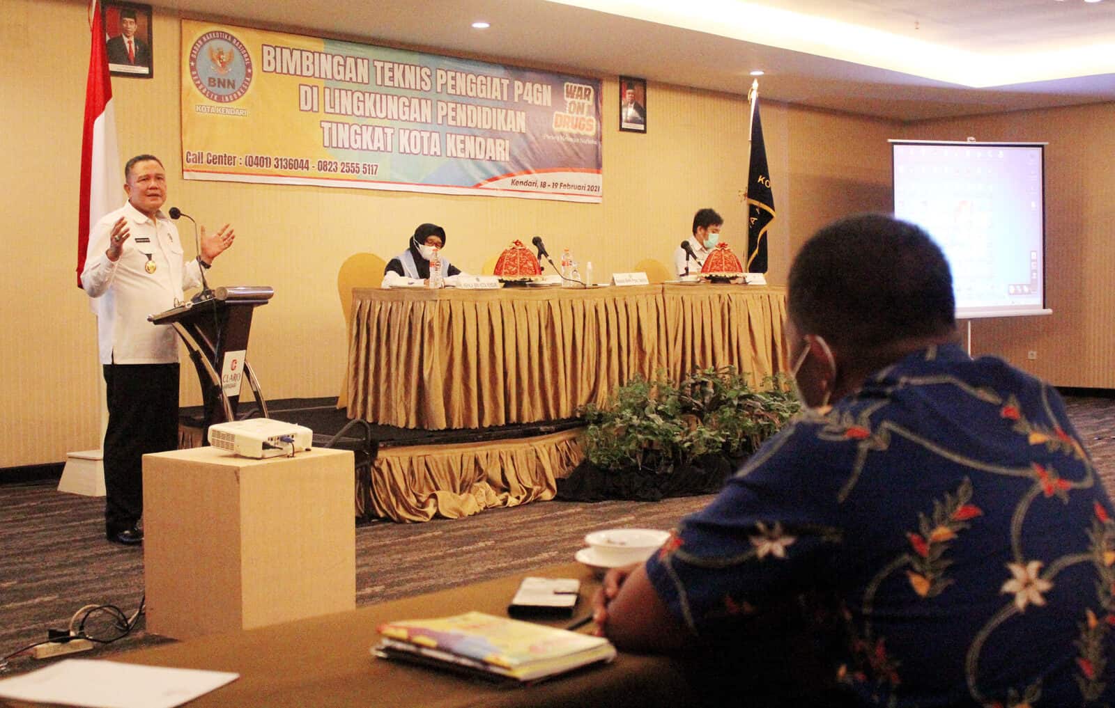 Kepala BNNP Sultra: "Guru Sebagai Agent Dalam Upaya P4GN di Sekolah" Kepala BNNP Sultra: “Guru Sebagai Agent Dalam Upaya P4GN di Sekolah”