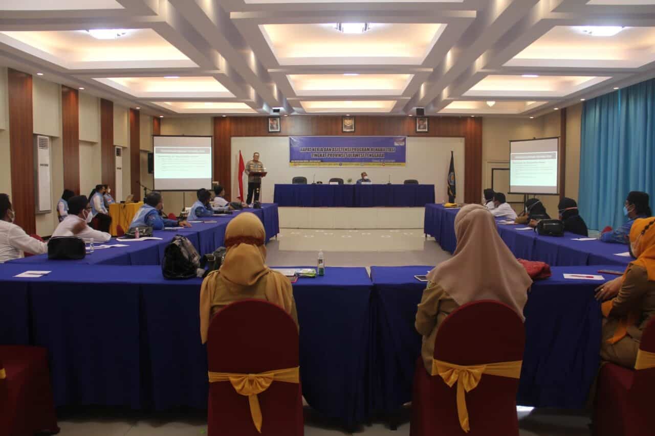 BNNP Sultra Gelar Rapat Kerja dan Asistensi Program Rehabilitasi BNNP Sultra Gelar Rapat Kerja dan Asistensi Program Rehabilitasi