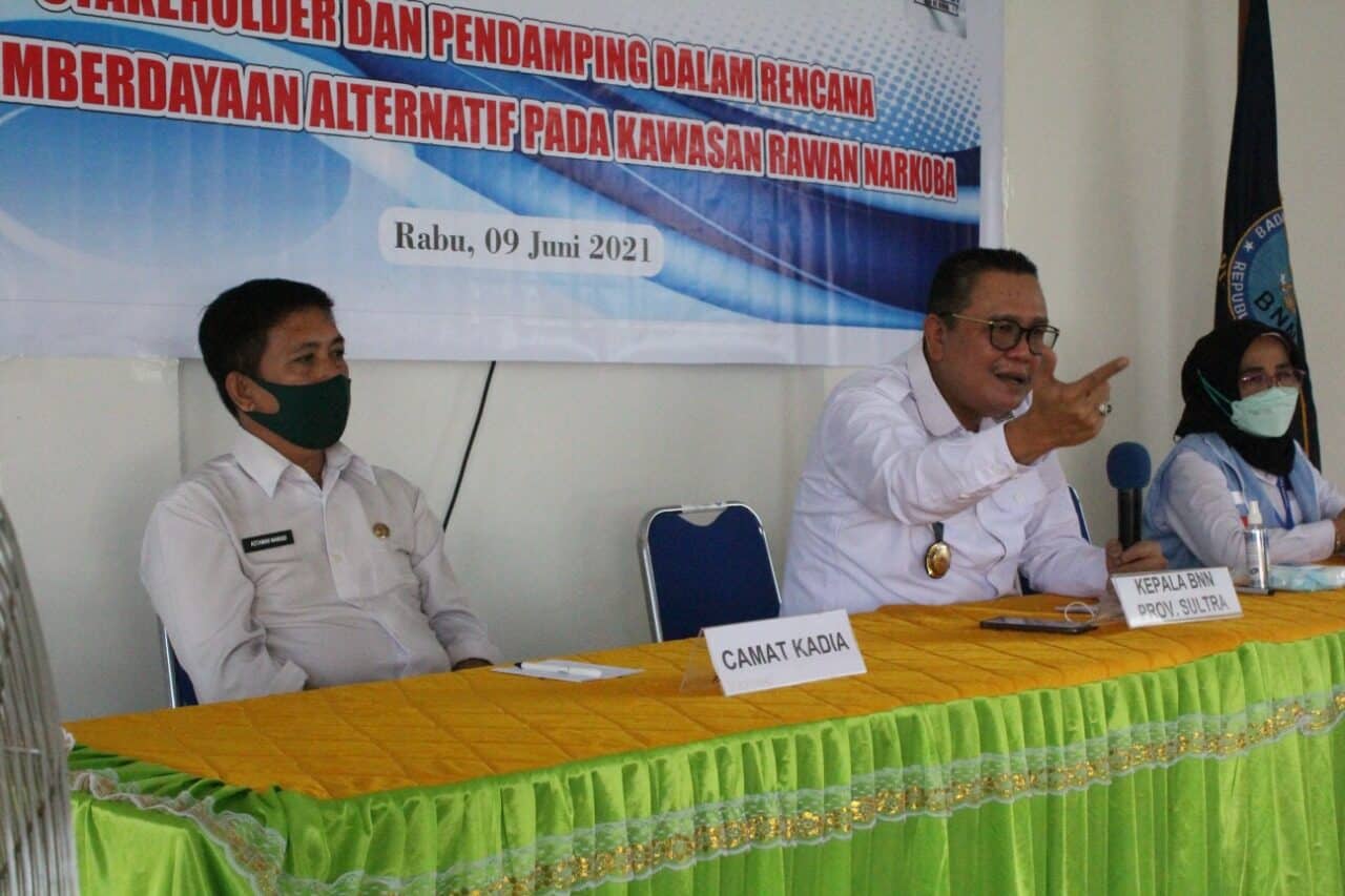INFORMASI DAN EDUKASI P4GN DAN BIMTEK STAKEHOLDER DAN PENDAMPINGAN DALAM RENCANA AKSI PEMBERDAYAAN ALTERNATIF PADA KAWASAN RAWAN NARKOBA