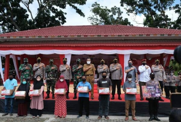 Kepala BNNP Sultra Hadiri Vaksinasi Massal 31 Tahun Gelar Akabri 1990