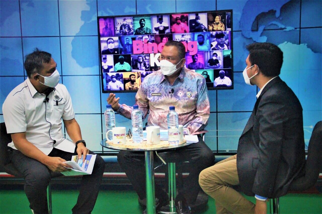Jadi Narasumber diacara Bincang Kita, Kepala BNNP Sultra ajak Masyarakat Musuhi Narkoba Jadi Narasumber diacara Bincang Kita, Kepala BNNP Sultra ajak Masyarakat Musuhi Narkoba