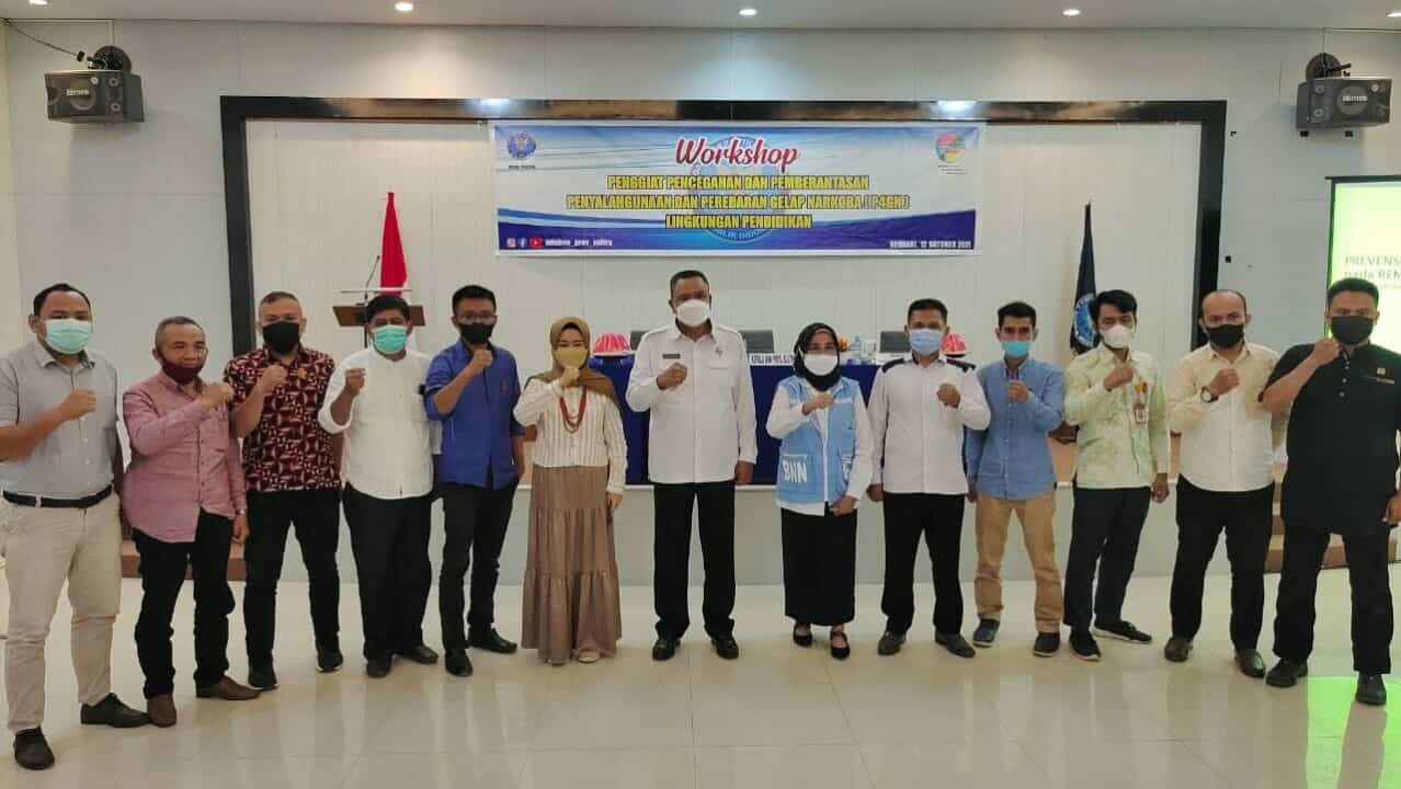 BNNP Sultra Gelar Workshop Penggiat Anti Narkoba di Lingkungan Pendidikan BNNP Sultra Gelar Workshop Penggiat Anti Narkoba di Lingkungan Pendidikan