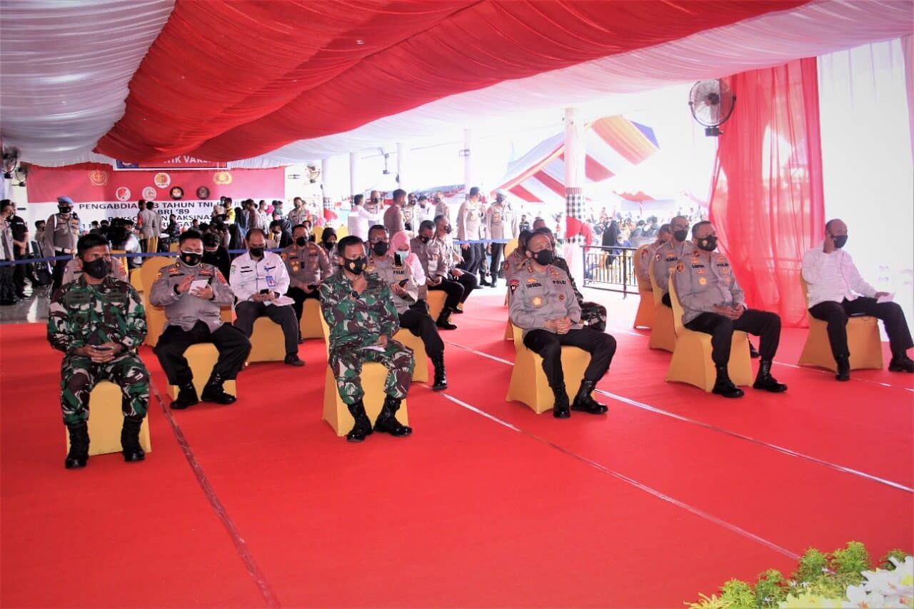 Kepala BNNP Sultra Hadiri Upacara Peringatan HUT Akabri '89 dan HUT TNI ke-76 Kepala BNNP Sultra
