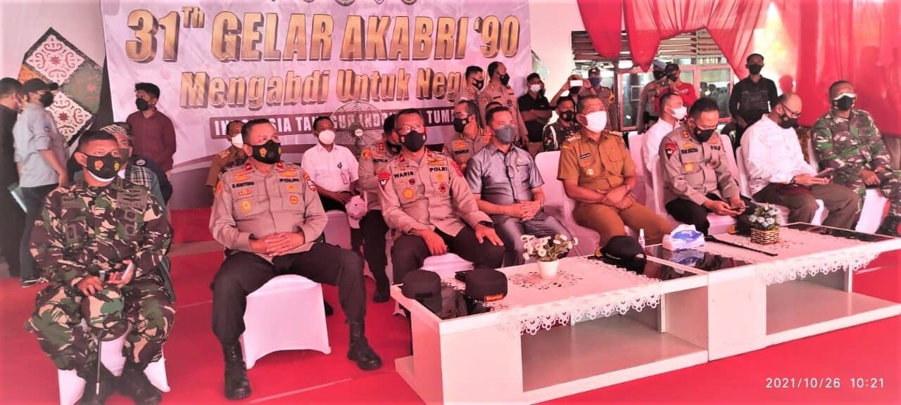 Kepala BNNP Sultra Hadiri Vaksinasi Massal 31 Tahun Gelar Akabri 1990