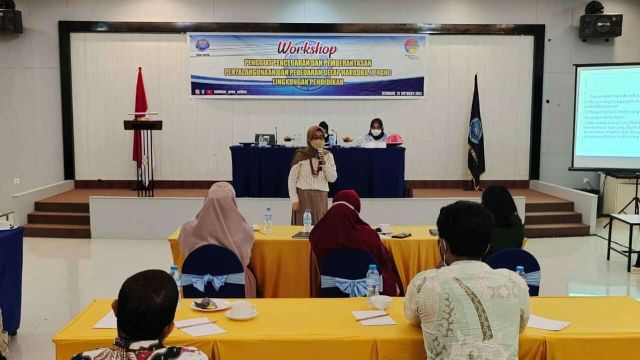 BNNP Sultra Gelar Workshop Penggiat Anti Narkoba di Lingkungan Pendidikan BNNP Sultra Gelar Workshop Penggiat Anti Narkoba di Lingkungan Pendidikan