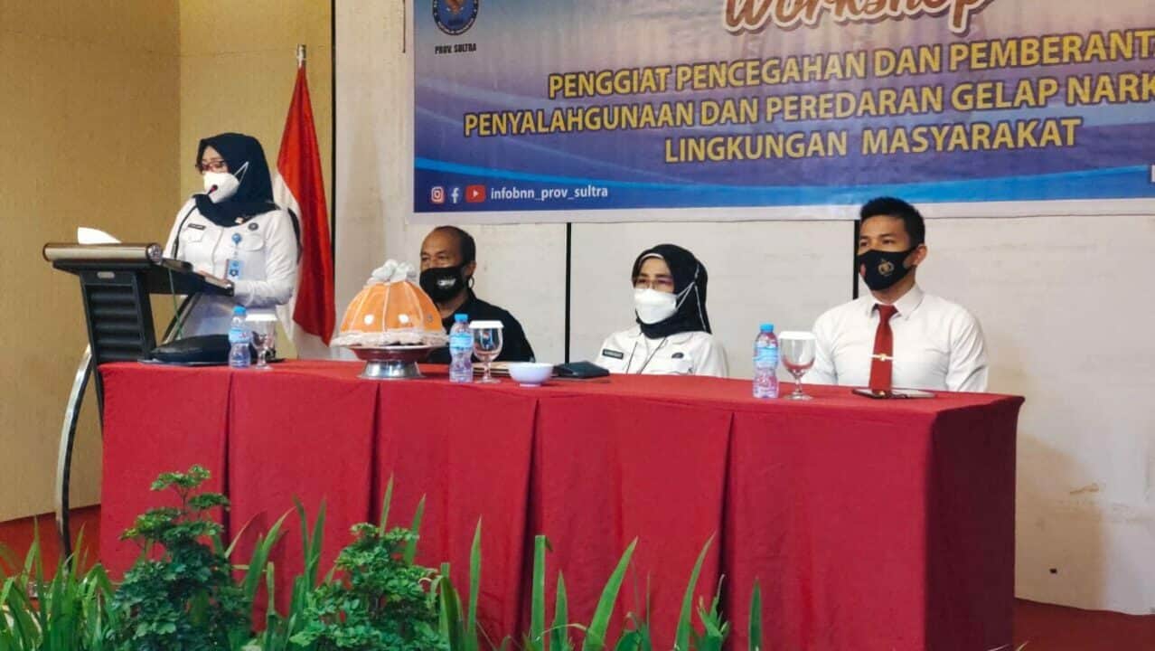 BNNP Sultra Bentuk Penggiat P4GN di Lingkungan Masyarakat