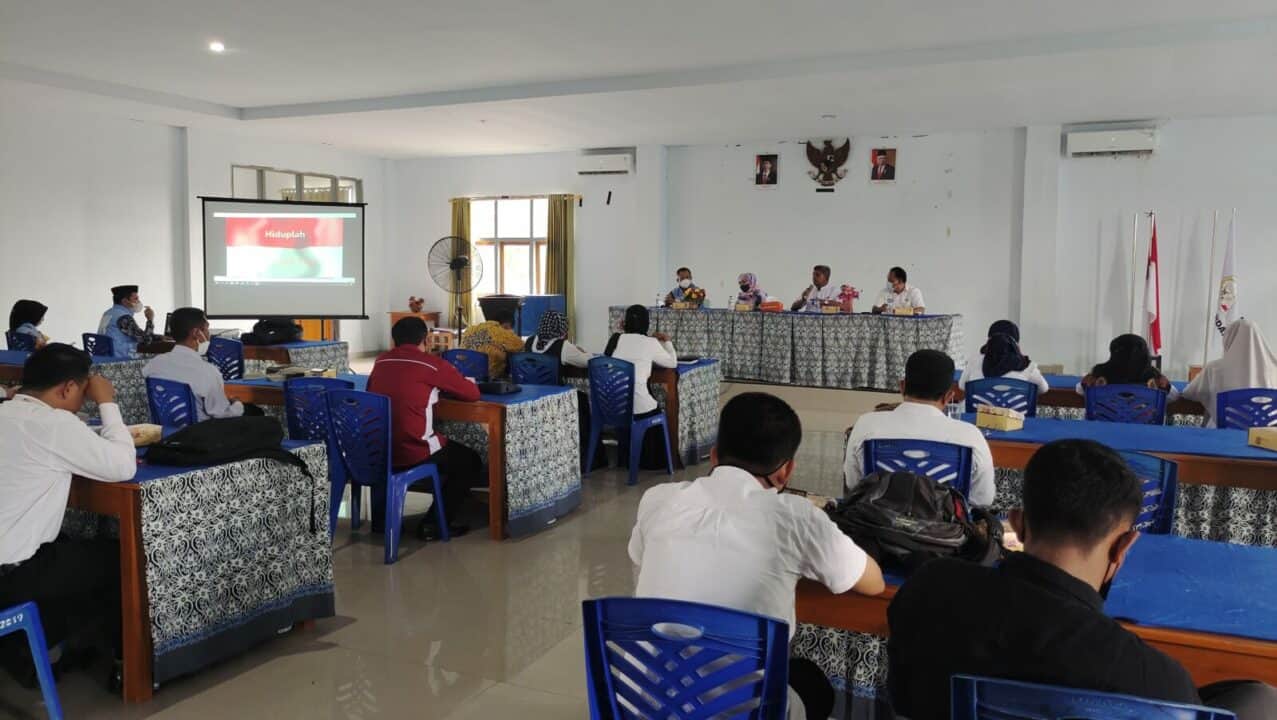 BNNP Sultra Sosialisasi dan Test Urin Kepada Pegawai Diknas Prov. Sultra